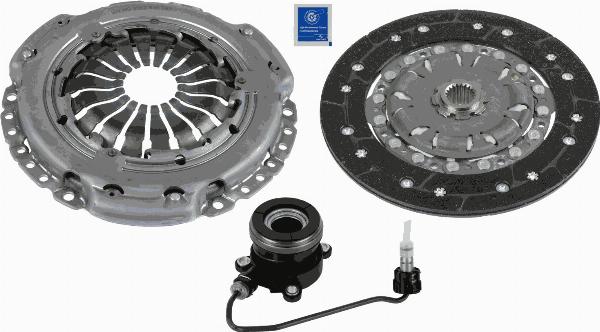 SACHS 3000 990 526 — Zestaw sprzęgieł