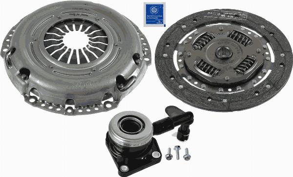 SACHS 3000 990 520 — Zestaw sprzęgieł
