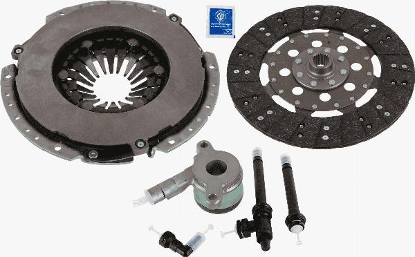 SACHS 3000 990 647 - SPRZĘGŁO KPL. OPEL MOVANO 2.3 CDTI 10-