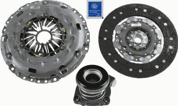SACHS 3000 990 163 — Zestaw sprzęgieł