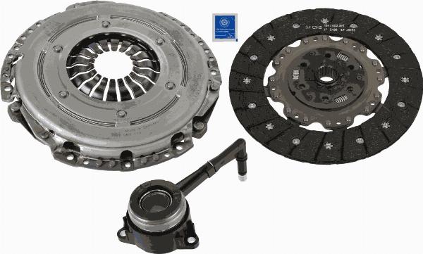 SACHS 3000 990 350 — Zestaw sprzęgieł