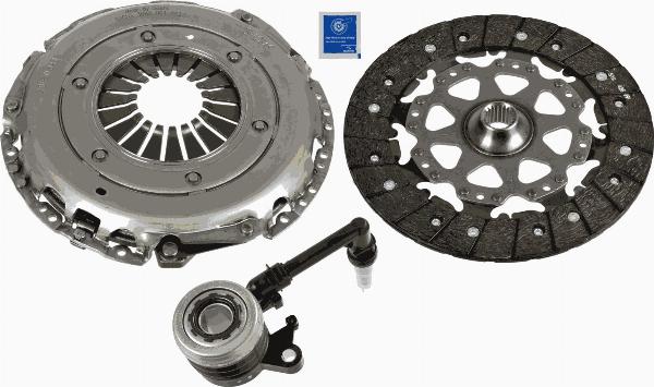 SACHS 3000 990 385 — Zestaw sprzęgieł