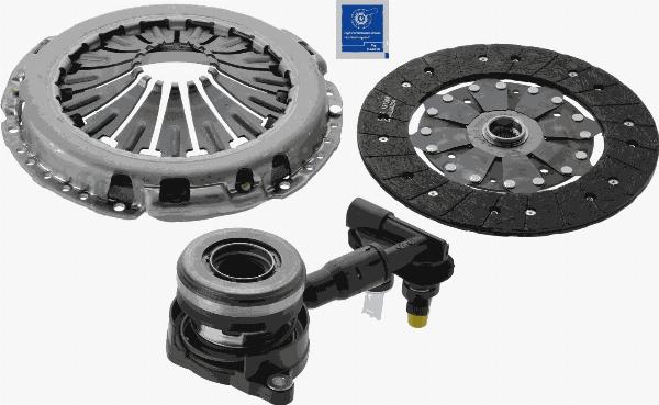 SACHS 3000 990 388 — Zestaw sprzęgieł