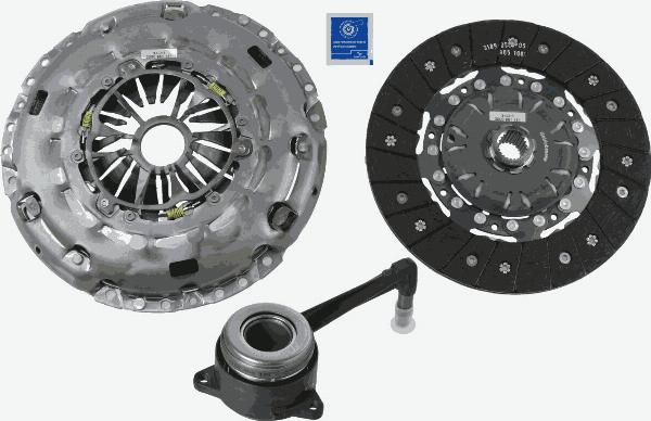 SACHS 3000 990 248 — Zestaw sprzęgieł