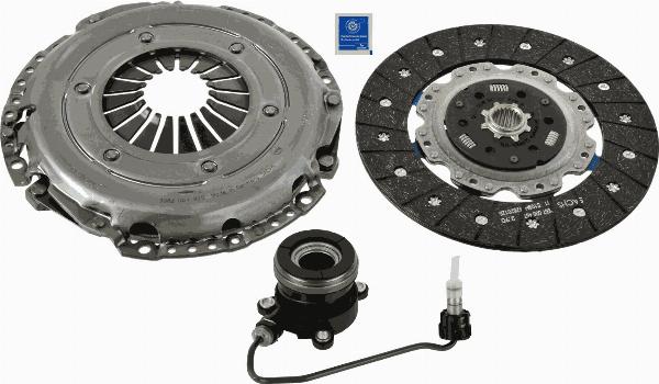 SACHS 3000 990 282 — Zestaw sprzęgieł