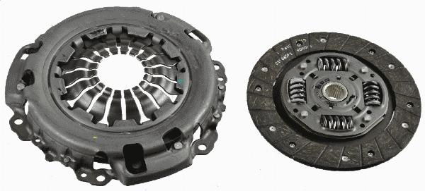 SACHS 3000 950 672 — Zestaw sprzęgieł