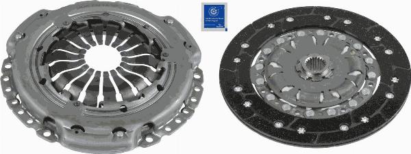 SACHS 3000 951 989 — Zestaw sprzęgieł