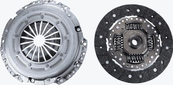 SACHS 3000 951 561 - SPRZĘGŁO KPL. CITROEN C3-C4-BERLINGO-JUMPY 1.6 HDI 05-