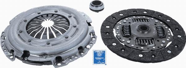 SACHS 3000 951 561 - SPRZĘGŁO KPL. CITROEN C3-C4-BERLINGO-JUMPY 1.6 HDI 05-
