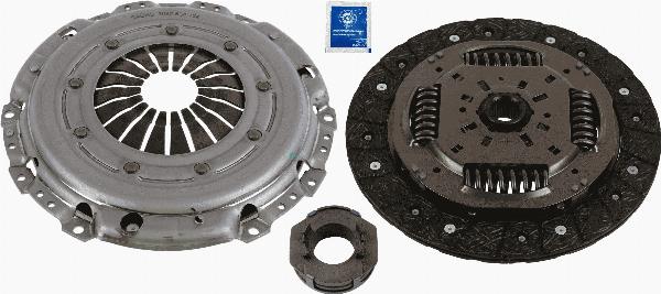 SACHS 3000 951 692 - SPRZĘGŁO KPL. SKODA FABIA-ROOMSTER 1.2 TDI 10-15