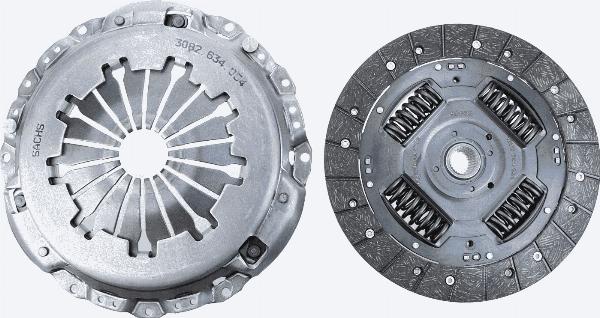 SACHS 3000 951 654 - Zestaw sprzęgła