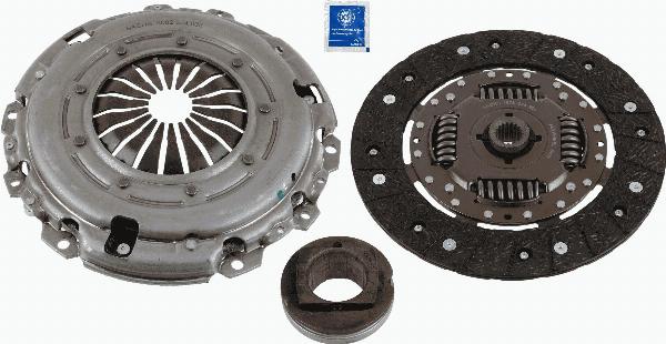 SACHS 3000 951 619 — Zestaw sprzęgieł