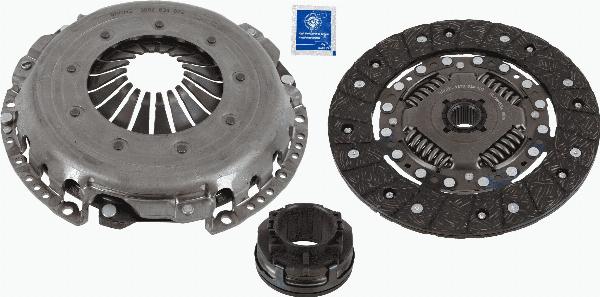 SACHS 3000 951 637 — Zestaw sprzęgieł