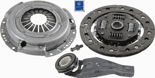 SACHS 3 000 951 008 - SPRZĘGŁO KPL. MAZDA 3 1.4-1.6 03-09
