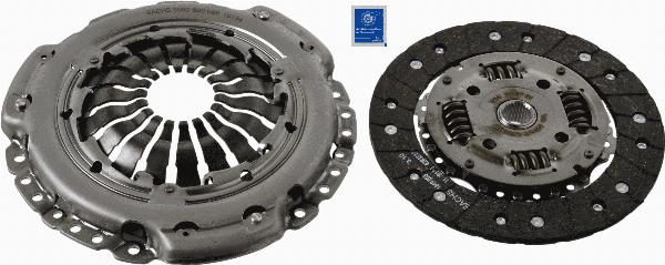 SACHS 3 000 951 128 - Zestaw sprzęgieł