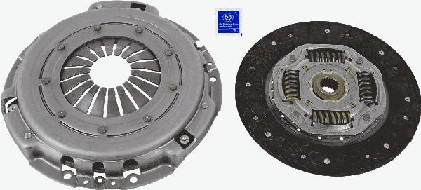 SACHS 3 000 951 301 - SPRZĘGŁO ALFA 147-156-GTV-SPIDER 2.0 16V 94-10