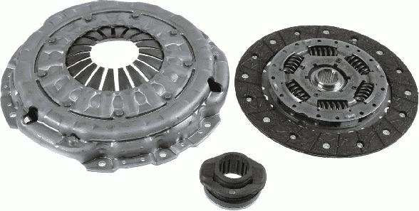 SACHS 3000 951 381 - Zestaw sprzęgieł
