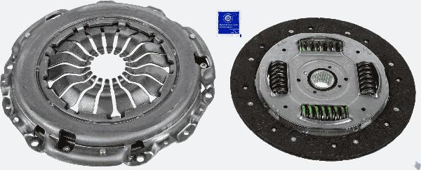 SACHS 3 000 951 778 - SPRZEGLO ZESTAW TRANSIT 1.8TDCI 02--235-