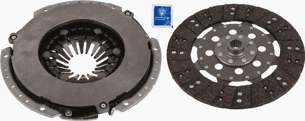 SACHS 3000 952 007 - SPRZĘGŁO RENAULT MASTER 2.3 DCI 10-