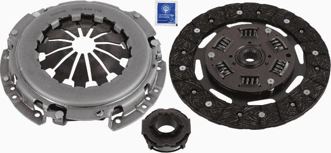 SACHS 3000 952 012 - SPRZĘGŁO KPL. FIAT BRAVO-IDEA-PANDA-STILO-500 1.2-1.4 03-12