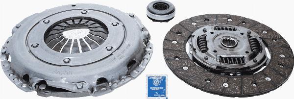 SACHS 3000 970 125 — Zestaw sprzęgieł