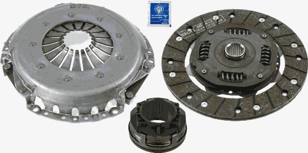 SACHS 3 000 840 301 - SPRZĘGŁO KPL. AUDI 80-100-A4-A6 1.4-1.6-1.8-1.9-2.0 83-00