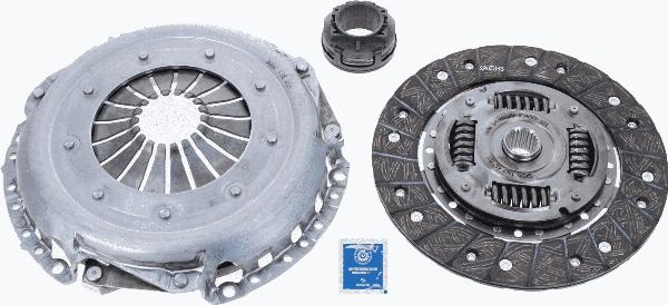 SACHS 3 000 722 002 - SPRZĘGŁO KPL. VW PASSAT 1.9 TDI 95-