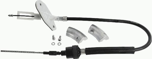 SACHS 3074 600 160 - LINKA SPRZĘGŁA FIAT 500 1.4 10-