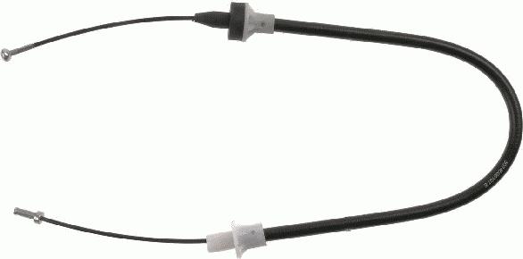 SACHS 3074 600 107 — Cięgło, sterowanie sprzęgłem