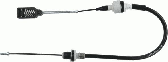 SACHS 3074 600 237 — Cięgło, sterowanie sprzęgłem