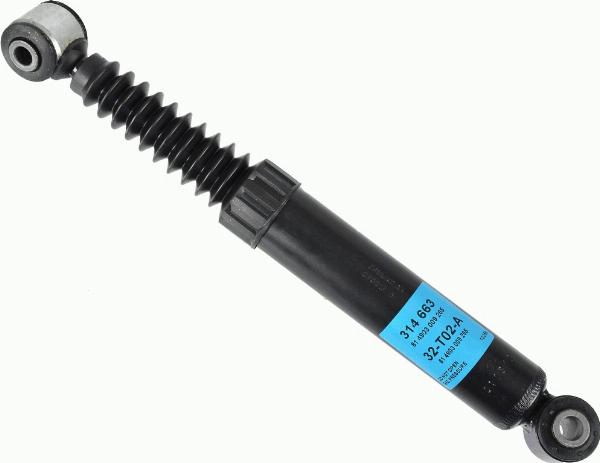 SACHS 314 663 — Amortyzator