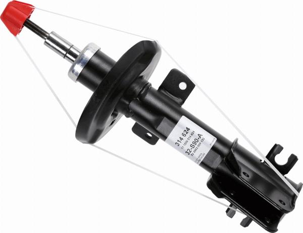 SACHS 314 624 — Amortyzator
