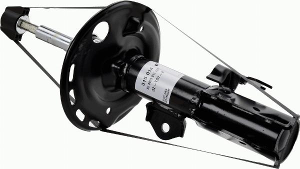 SACHS 315 014 - AMORTYZATOR TOYOTA P. AURIS 06- LE