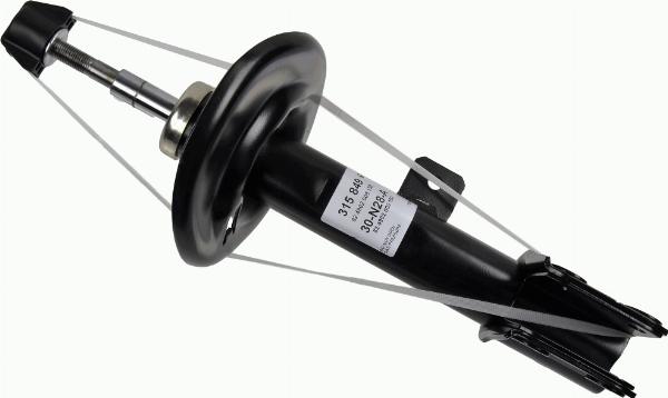 SACHS 315 849 - AMORTYZATOR PRZÓD LEWY