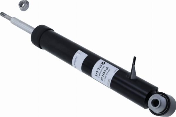 SACHS 315 316 - AMORTYZATOR TYŁ PRAWY