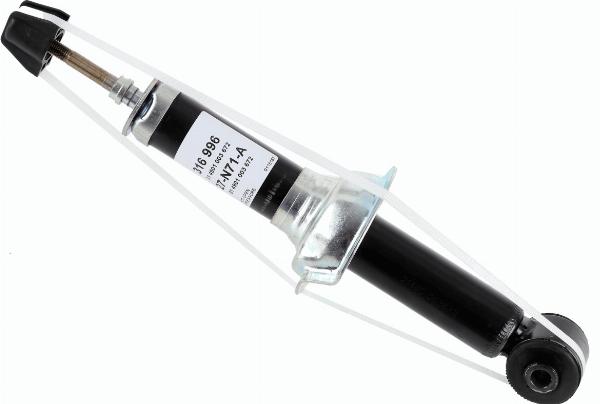 SACHS 316 996 - Amortyzator zawieszenia