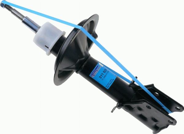 SACHS 311 929 - AMORTYZATOR FIAT P. DOBLO 1.3D-1.6-1.9D 03.05- LE-PR