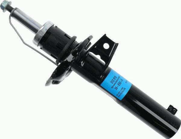 SACHS 312 615 — Amortyzator