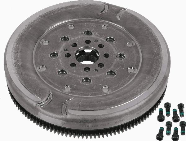 SACHS 2295 001 817 - Koło zamachowe dwumasowe