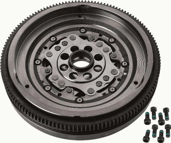 SACHS 2295 001 817 - Koło zamachowe dwumasowe