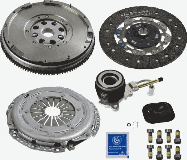 SACHS 2290 601 058 - SPRZĘGŁO KPL. FORD MONDEO III 2.0 TDCI-TDDI  00-07 DMF