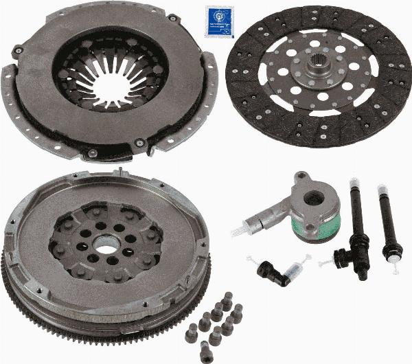 SACHS 2290 601 231 - SPRZĘGŁO KPL. RENAULT MASTER 2.3 DCI 10-24 DMF
