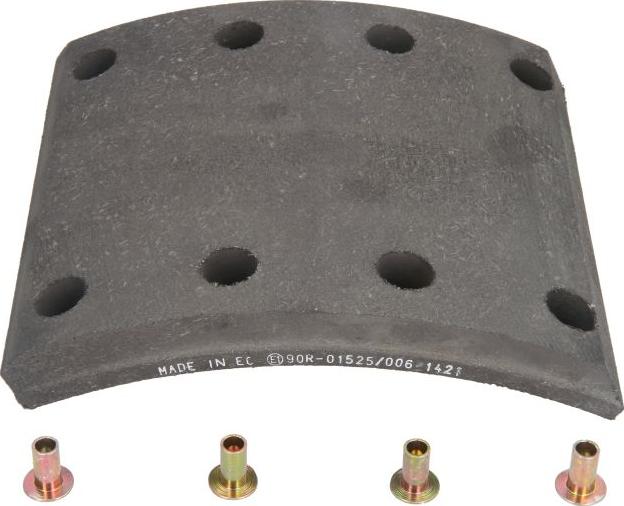 SAF 3 057 3960 10 — Zestaw szczęk hamulcowych