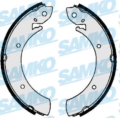 Samko 86070 — Zestaw szczęk hamulcowych