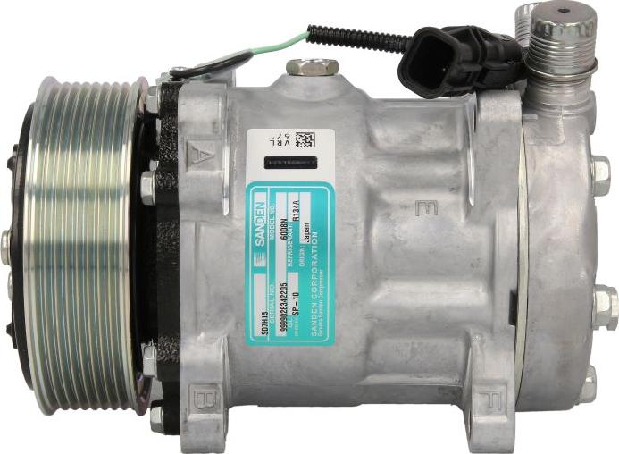 SANDEN SD7H15-6008 — Kompresor, klimatyzacja