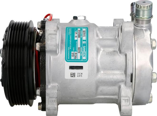 SANDEN SD7H15-8229 — Kompresor, klimatyzacja