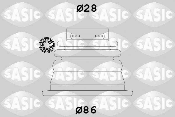 Sasic 4003464 — Osłona, wał napędowy