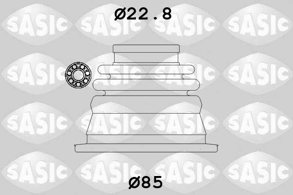 Sasic 4003427 — Osłona, wał napędowy