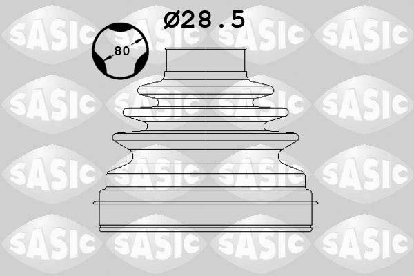 Sasic 1906132 — Osłona, wał napędowy
