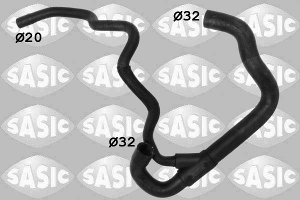 Sasic 3406253 — Przewód elastyczny chłodnicy